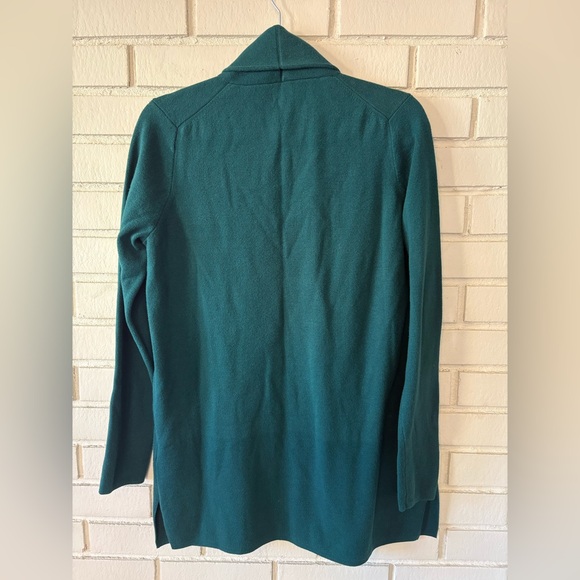J. Crew Teal Open Cardigan - Picture 2 of 7